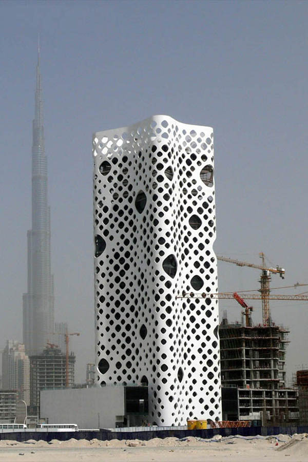 O 14 Tower by Reiser + Umemoto in Dubai, United Arab Emirates