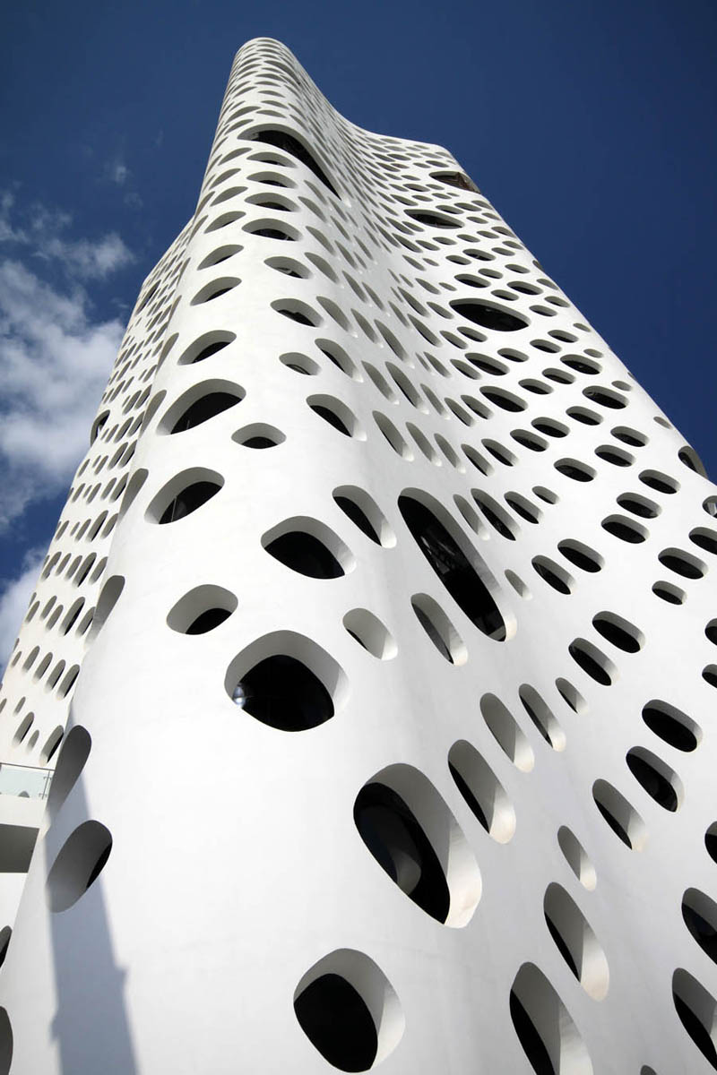 O 14 Tower by Reiser + Umemoto in Dubai, United Arab Emirates