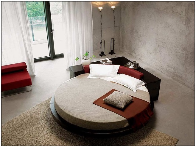 8 Impressive Round Beds. Its time for Relaxing Retreat!