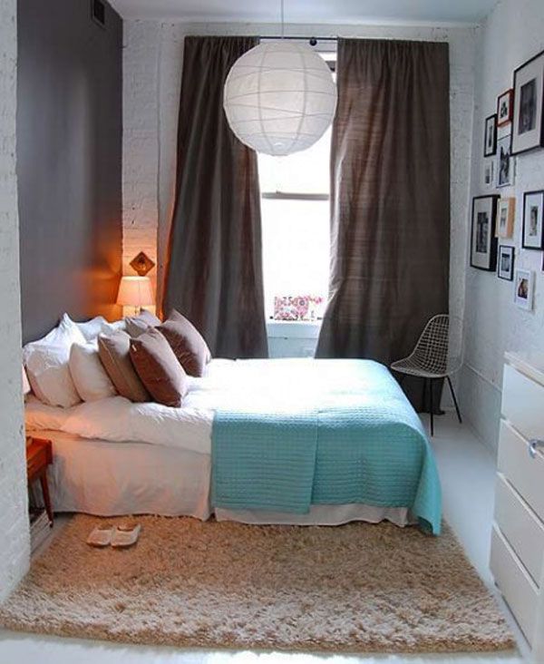 For today we gathered 30 photos of small bedroom interiors, each of ...