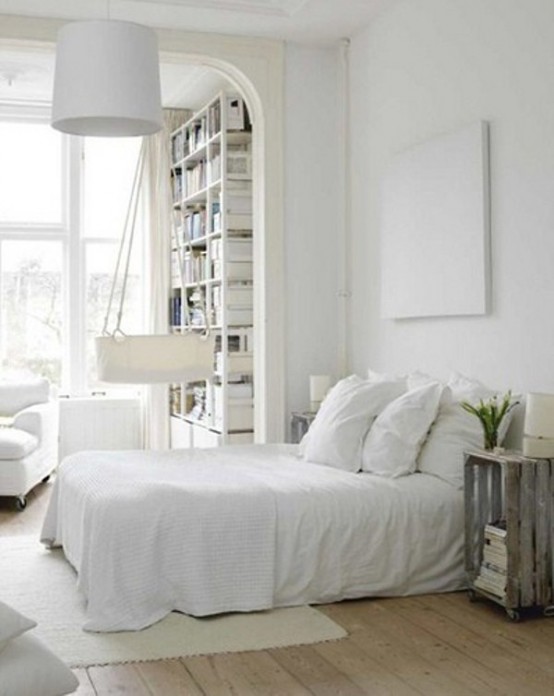 45 All In White Interior Design Ideas For Bedrooms