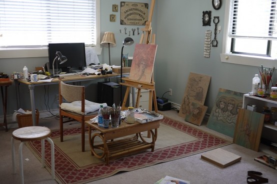 40 Artistic Home Studio Designs Here To Inspire You