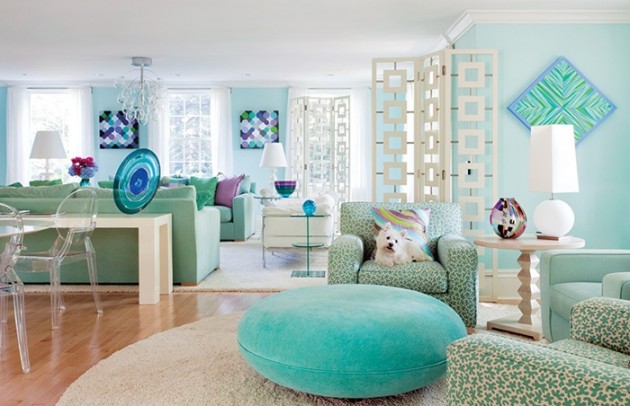15 Apartments with Vivid Colors