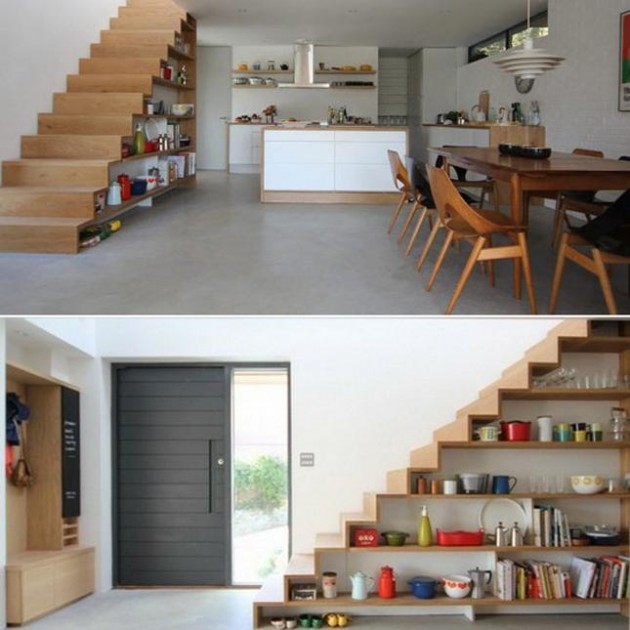 33 Useful Examples How To Use Your Space Under the Staircase 