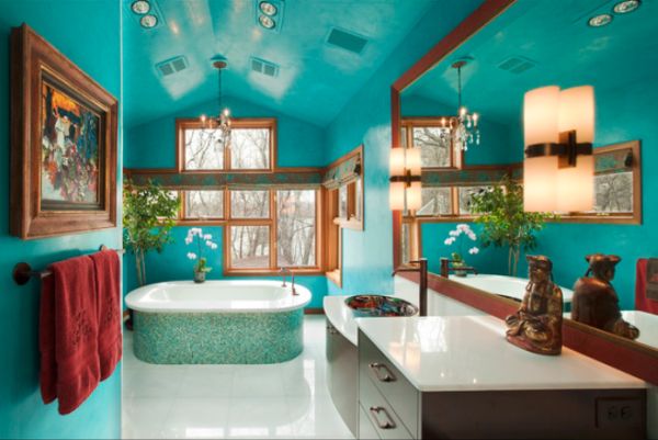18 Examples of Delightful Atmosphere with Turquoise Color in Your Home