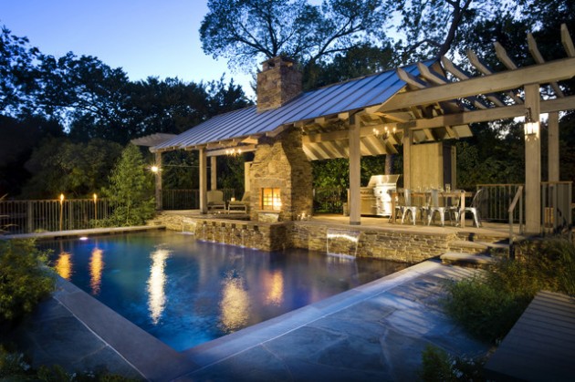 40 fancy swimming pools for your home you will want to for Pool design usa