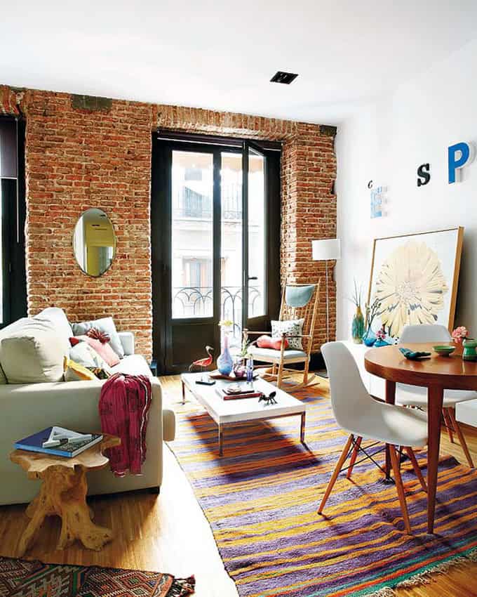 30 Amazing Apartments with Brick Walls