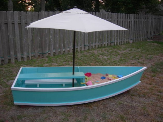 13 DIY Repurposed Boats Ideas
