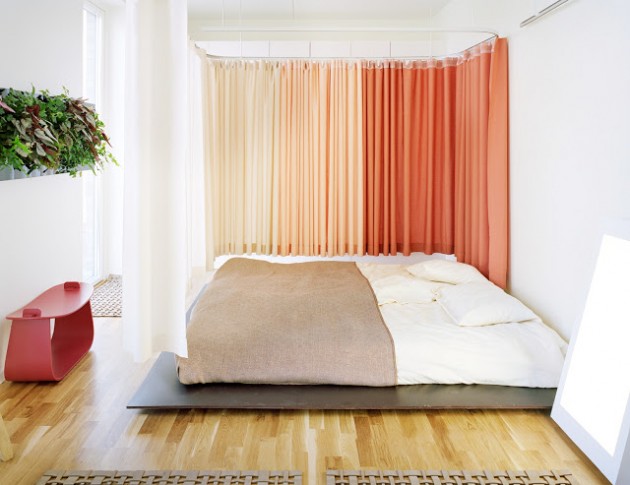 22 Clever Ideas of Ombre Interior Designs