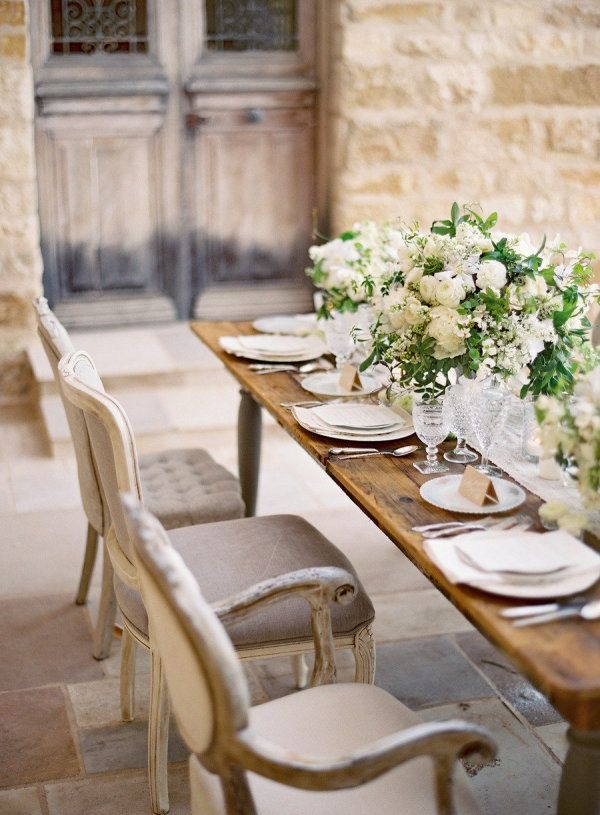 french dining country inspired elegance ivory table wednesday week source whim architectureartdesigns