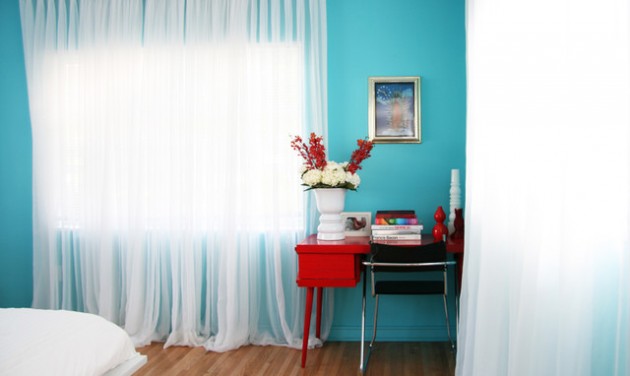 30 Elegant Blue Walls Design Ideas