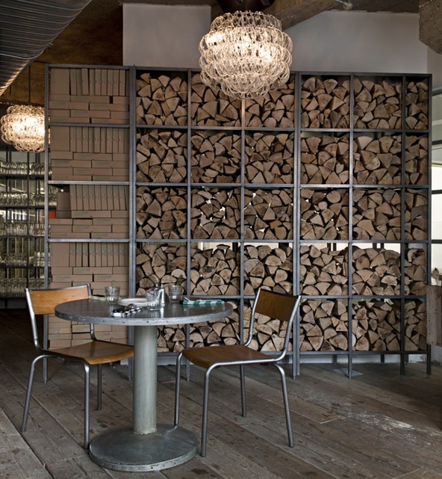 26 Impressive Wood Log Wall ideas - ArchitectureArtDesigns.