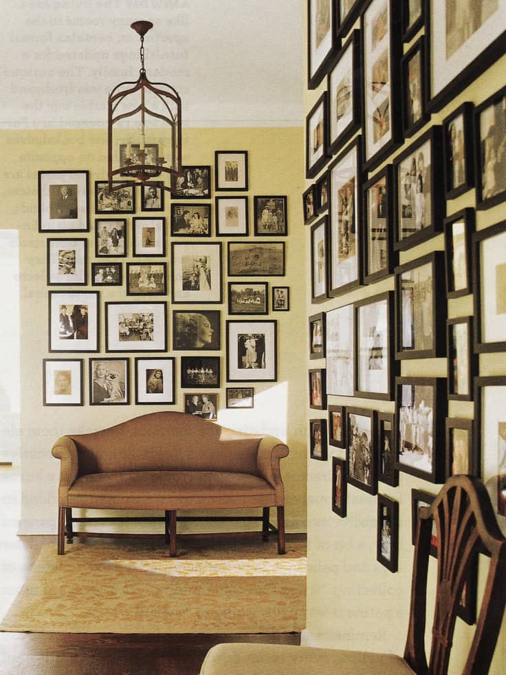 30 Amazing Picture Frame Clusters