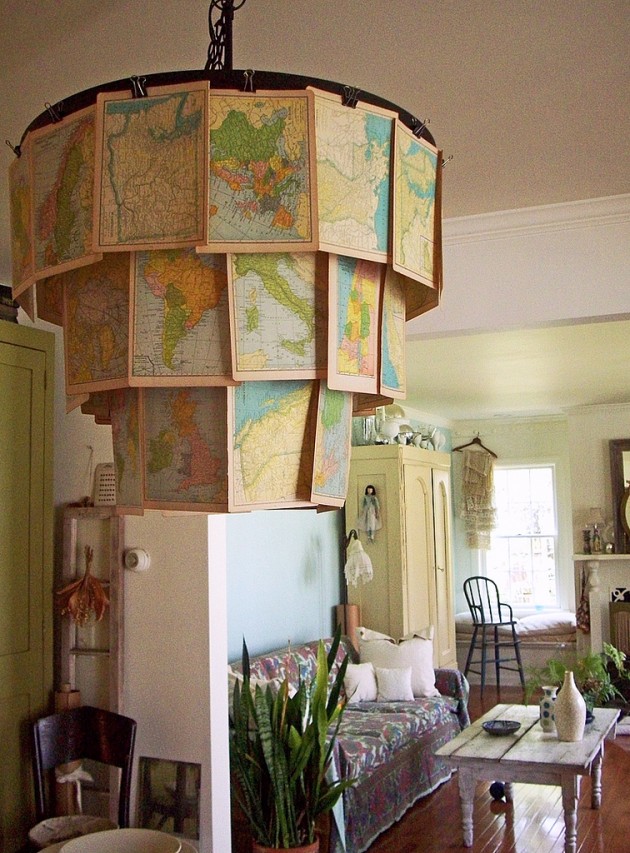 30 Creative Diy Maps Decorations