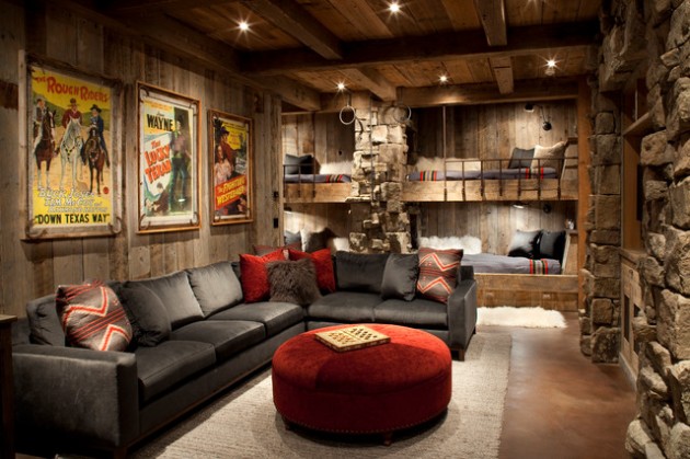 stunning rustic living room design ideas