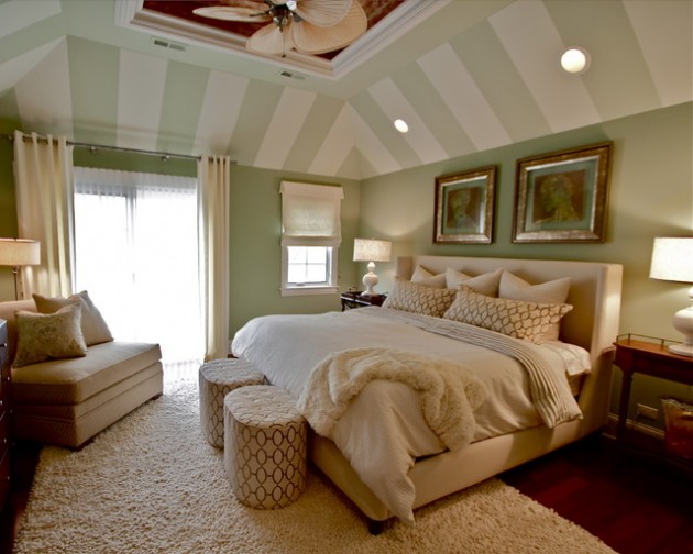 Monochromatic Color Scheme Bedroom Decorating Ideas