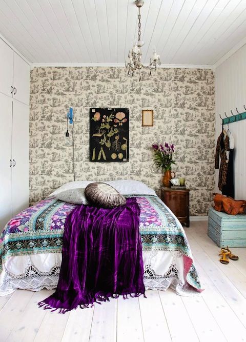 30 Fascinating Boho Chic Bedroom Ideas - ArchitectureArtDesigns.