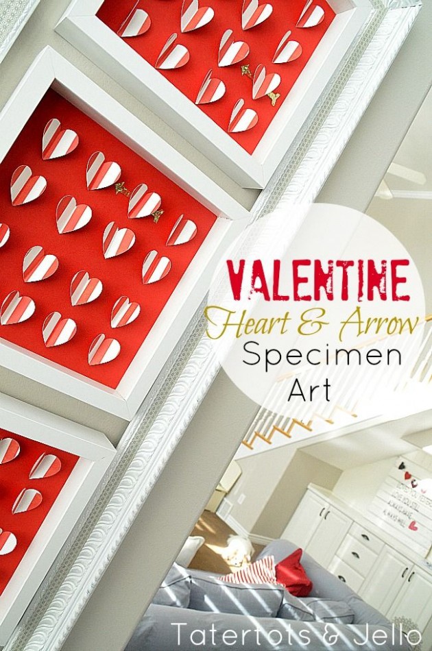 30 Loving DIY Valentine's Day Wall Art Ideas