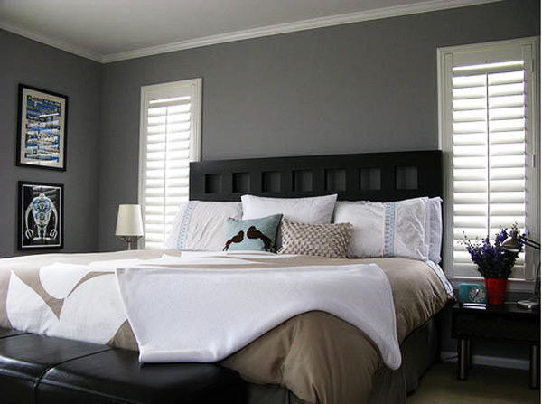 bedroom grey stunning gray paint colors walls light furniture master stone colours dark architectureartdesigns bed bedrooms source bedding interior