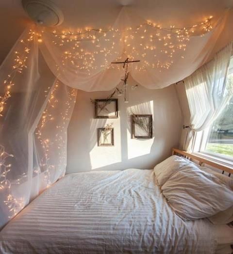 23 Amazing Canopies With String Lights Ideas