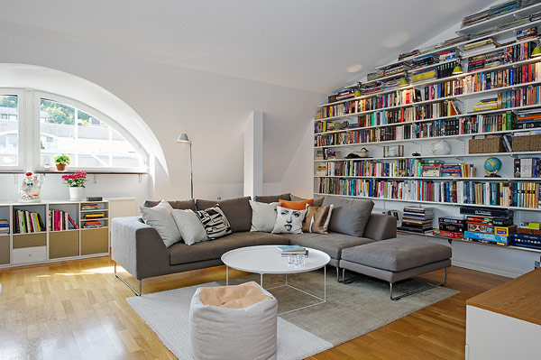 Stunning Attic Apartment in Gothenburg, Sweden