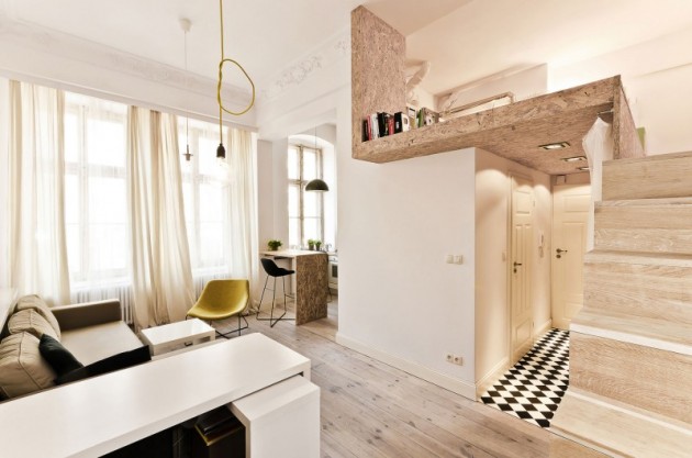 Functional 29 Square Meters Apartment in Wroclaw, Poland