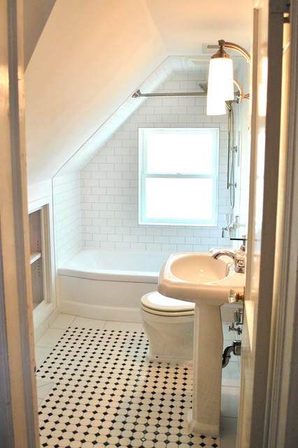 Efficient Use Of Your Attic 18 Sleek Attic Bathroom Design