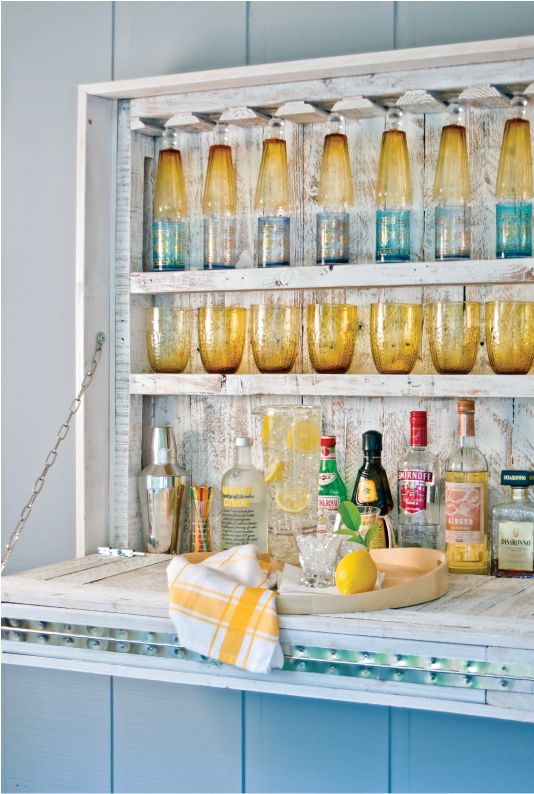 How do you build a hanging bar in your home?