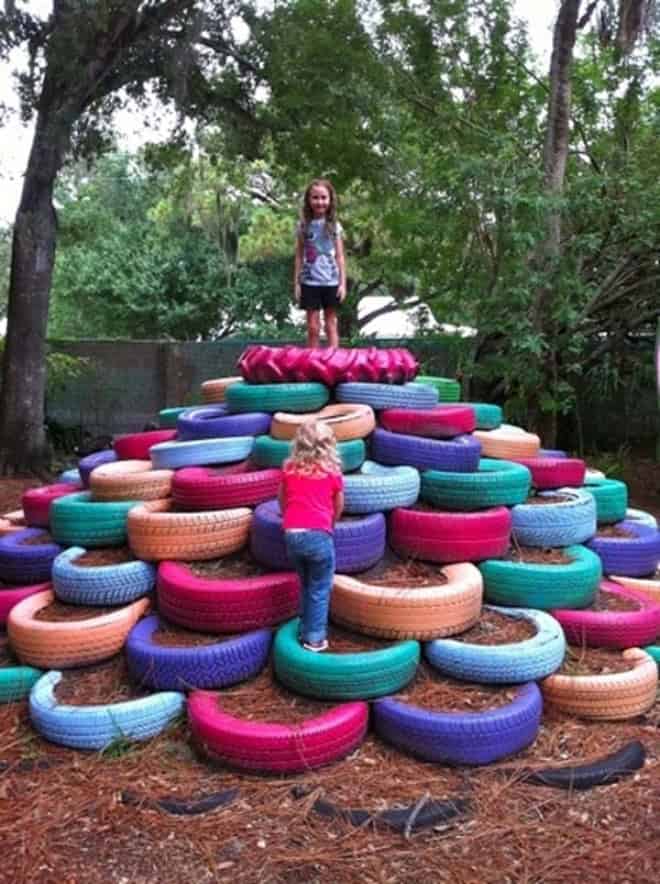 New Wonderful Ideas For Repurposing Old Tires