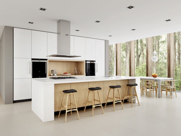 kitchen modern designs clean incredibly sharp minimalist
