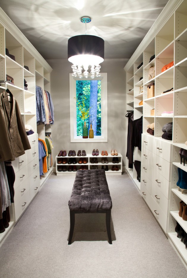 15 Elegant Luxury Walk In Closet Ideas To Store Your Clothes