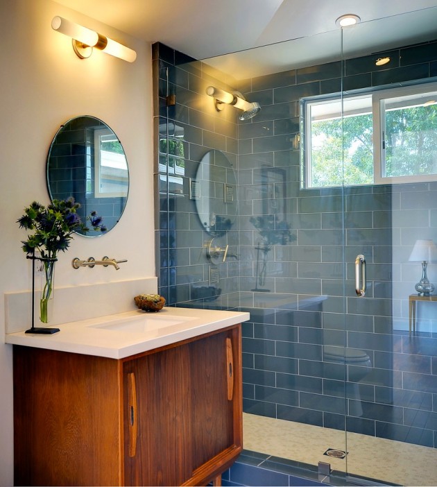 15 Incredibly Modern Mid-Century Bathroom Interior Designs