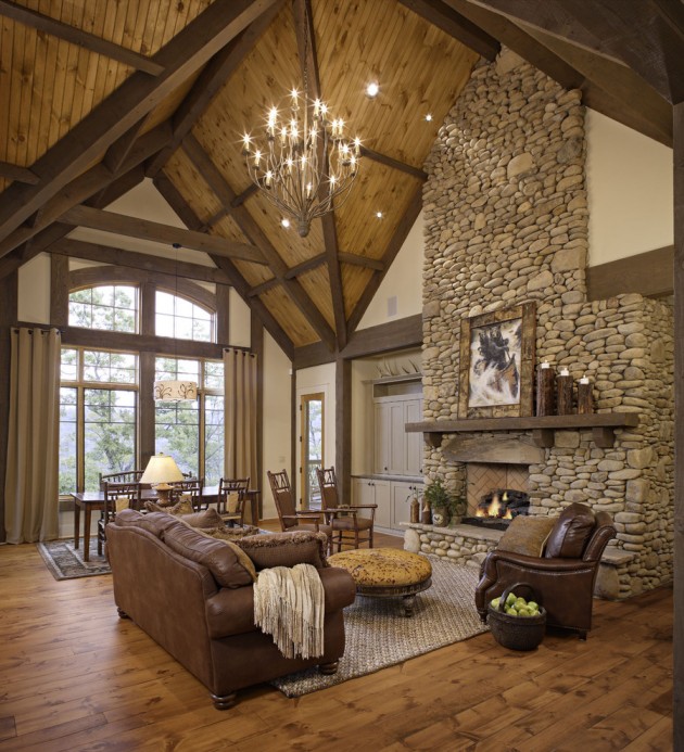 20 Cozy Rustic Living Room Designs To Ensure Your Comfort Interior Design