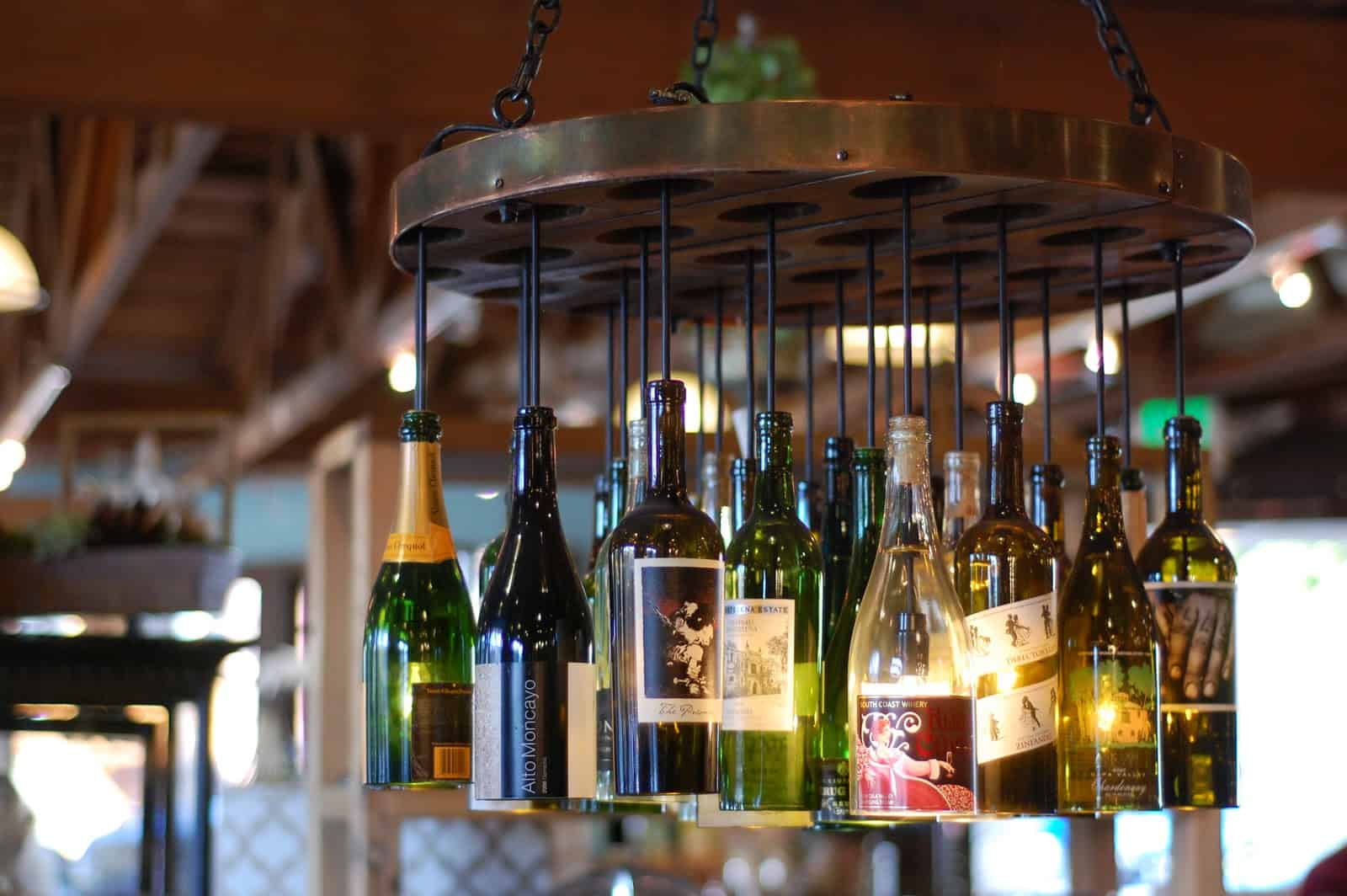 19 Inexpensive & Creative DIY Wine Bottle Lighting Ideas