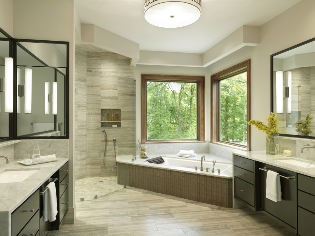 25 terrific transitional bathroom designs that can fit in