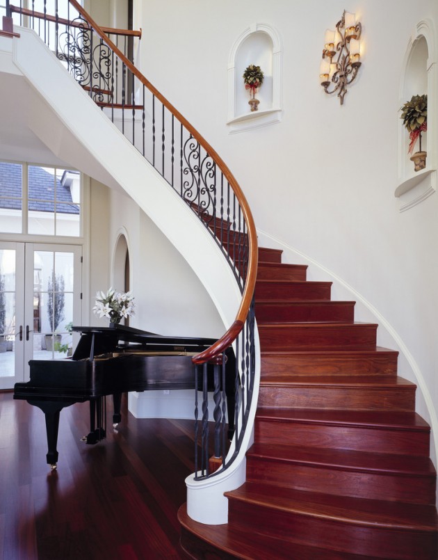 16 Elegant Traditional Staircase Designs That Will Amaze You | Interior