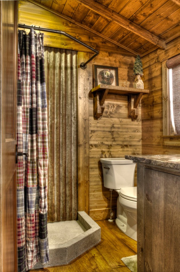 16 Extraordinary Fresh Rustic Bathroom Interior Designs