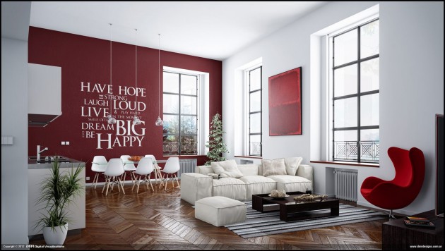 refreshing wall mural ideas for your living room