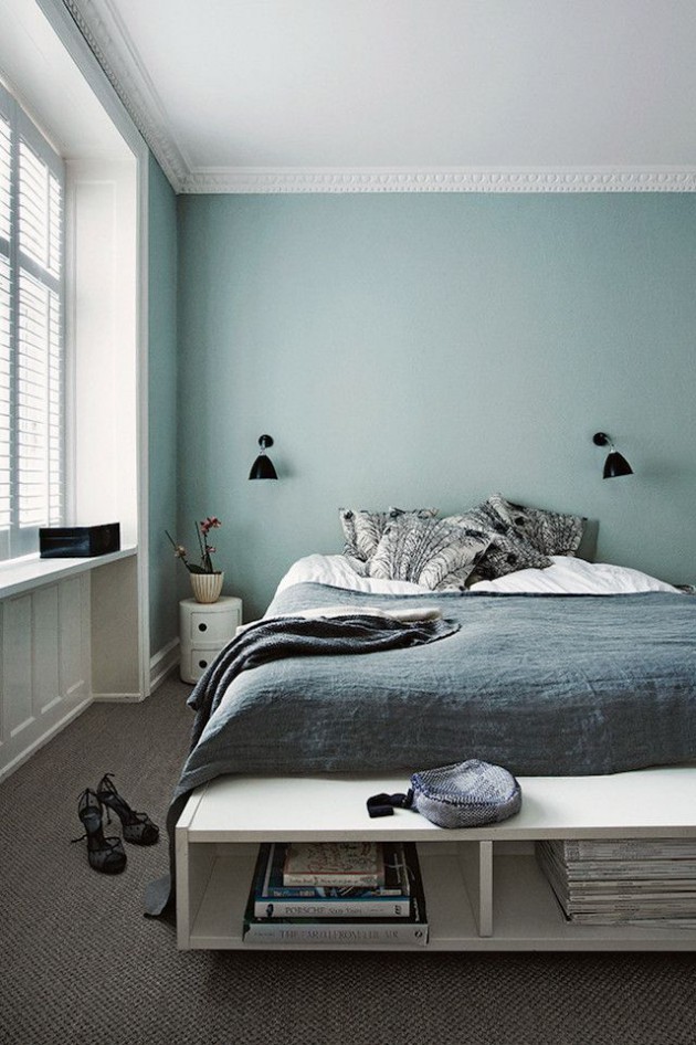 bedroom pastel walls interior colors bedrooms paint colour bed blues source colours bleu mur azul inspiration