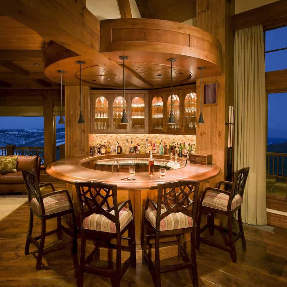 16 AweInspiring Rustic Home Bars For An Party