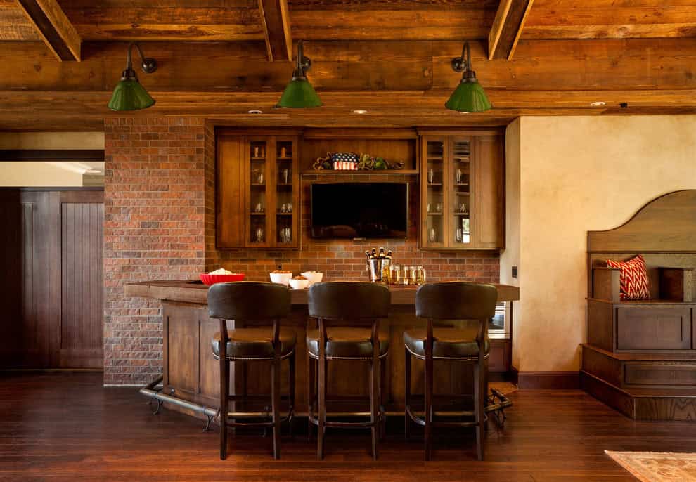 16 AweInspiring Rustic Home Bars For An Party