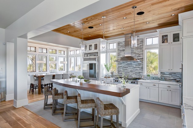 18 fantastic coastal kitchen designs for your beach house or