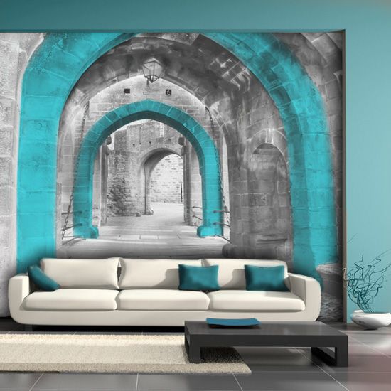 refreshing wall mural ideas for your living room