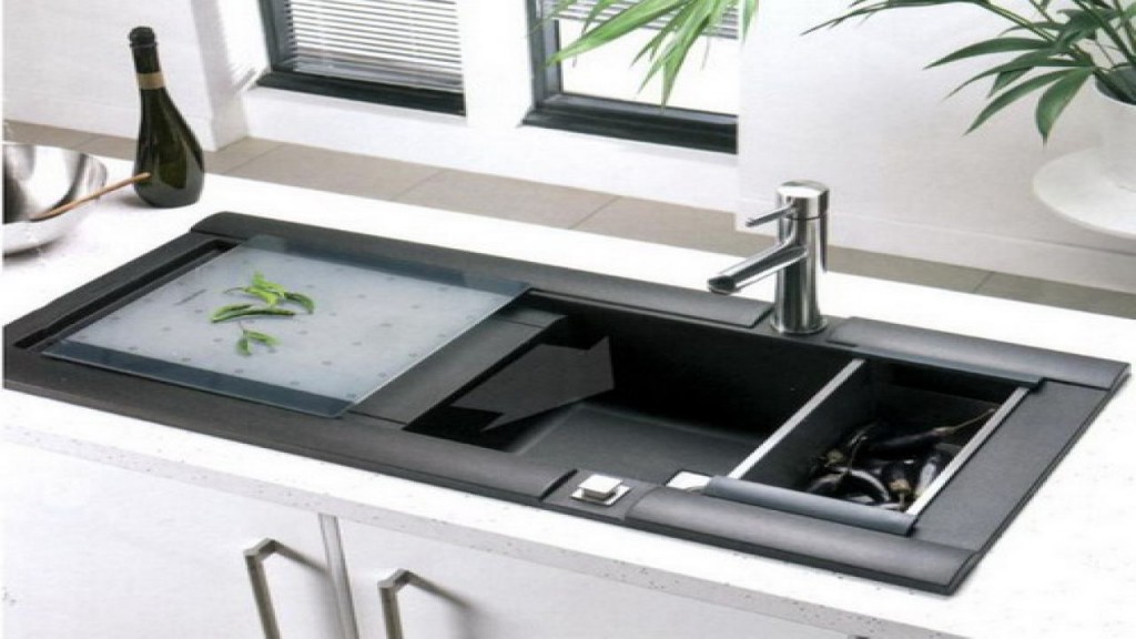 designer kitchen sinks and taps