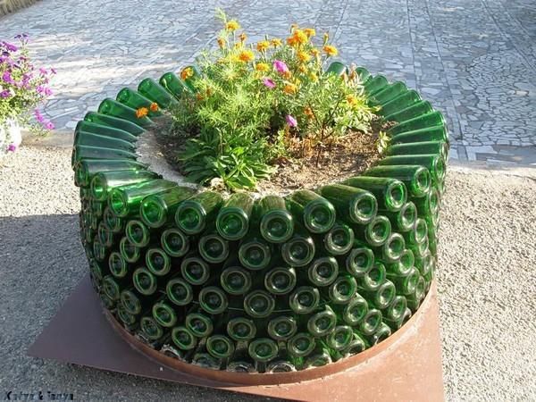 Inspirational Ideas How To Recycle Old Trash Into Beautiful Garden Decorations