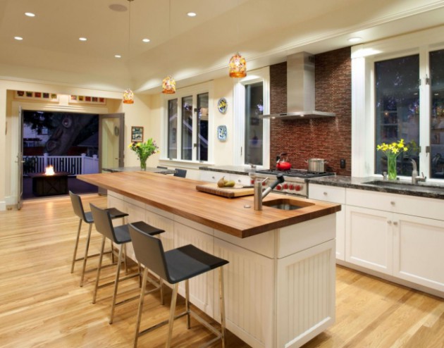 19 Irresistible Kitchen Island Designs With Seating Area