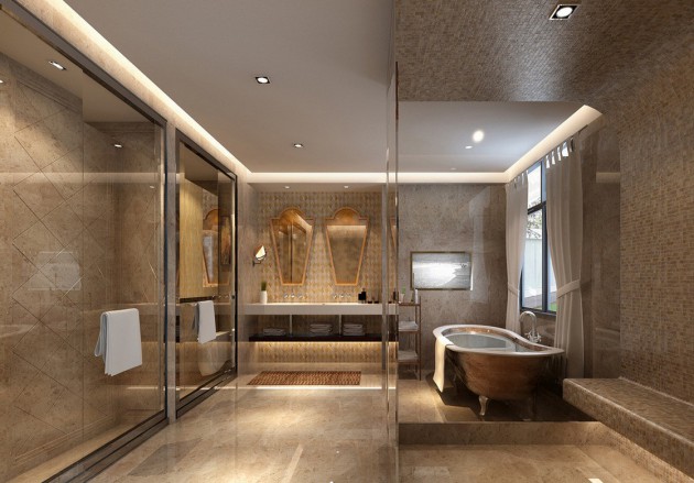 17 extravagant bathroom ceiling designs that you'll fall in love