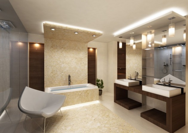17 extravagant bathroom ceiling designs that you'll fall in