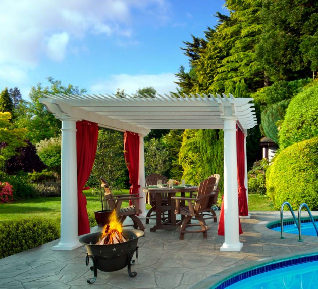 17 Engrossing Ideas To Make Your Yard More Enjoyable With Pergola With