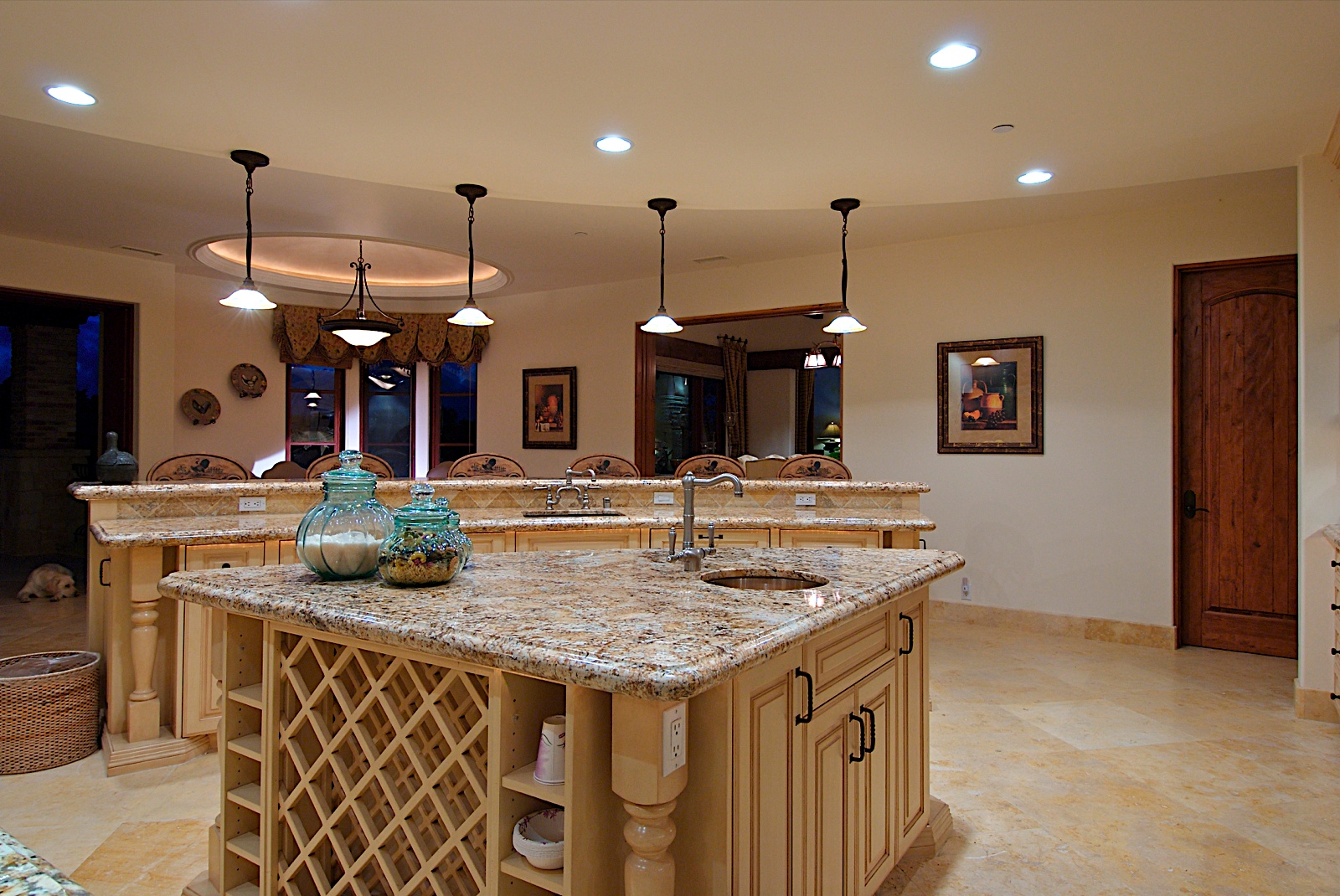 one of a kind kitchen lighting